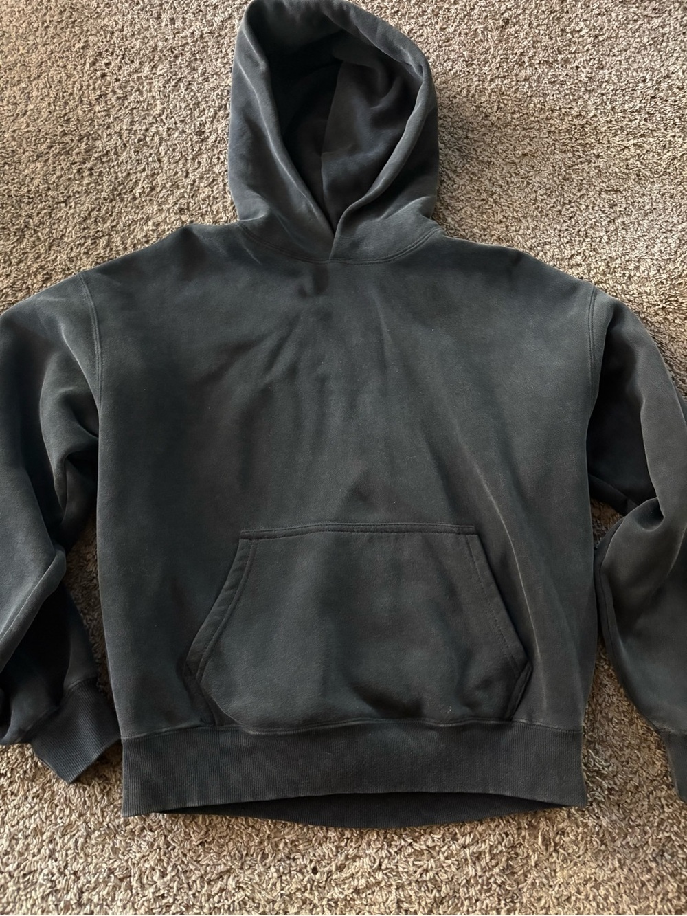RSQ Men's Charcoal Hoodie – Pullover Sweatshirt